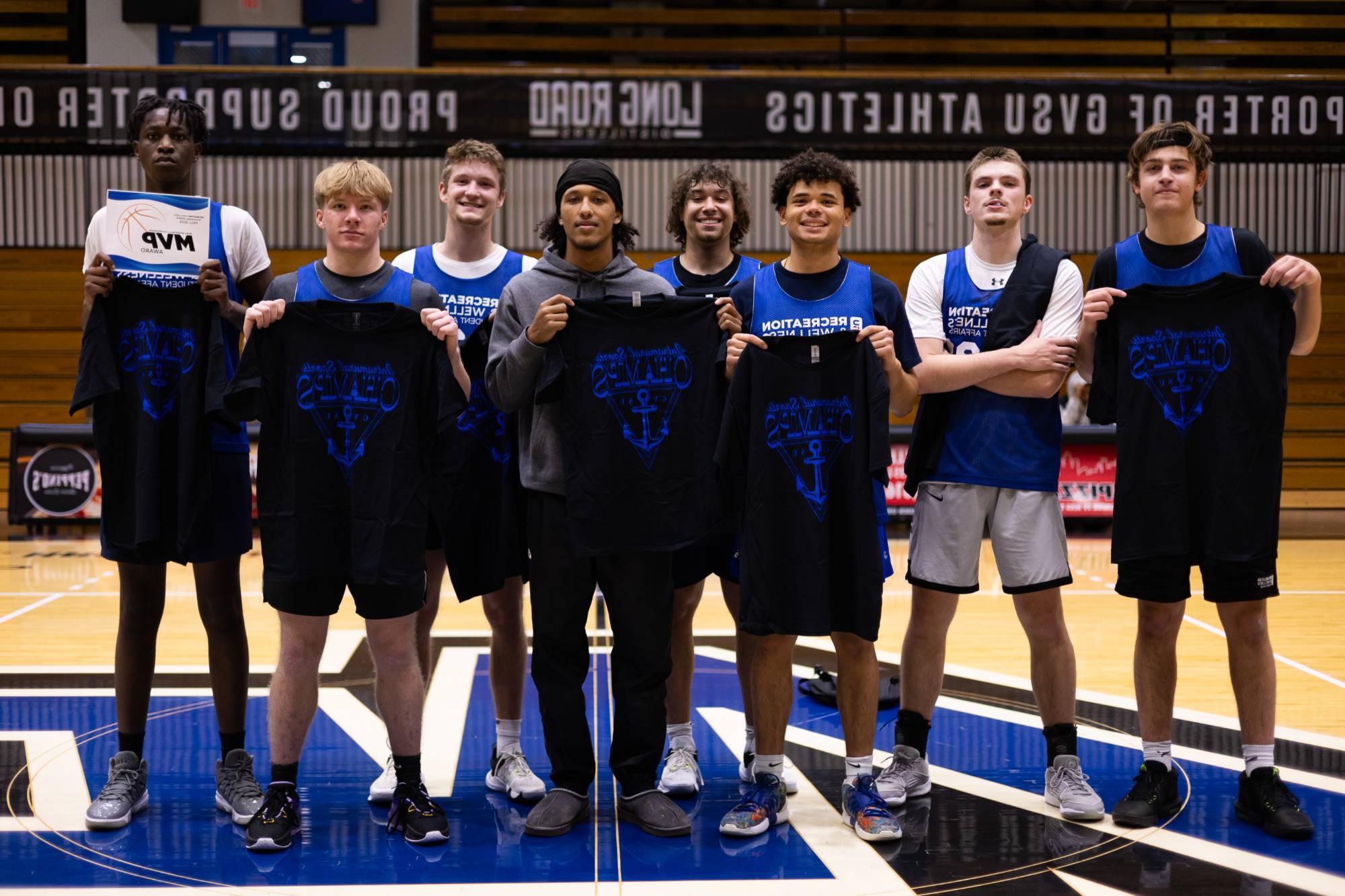 Intramural Sports Men's Basketball Champions